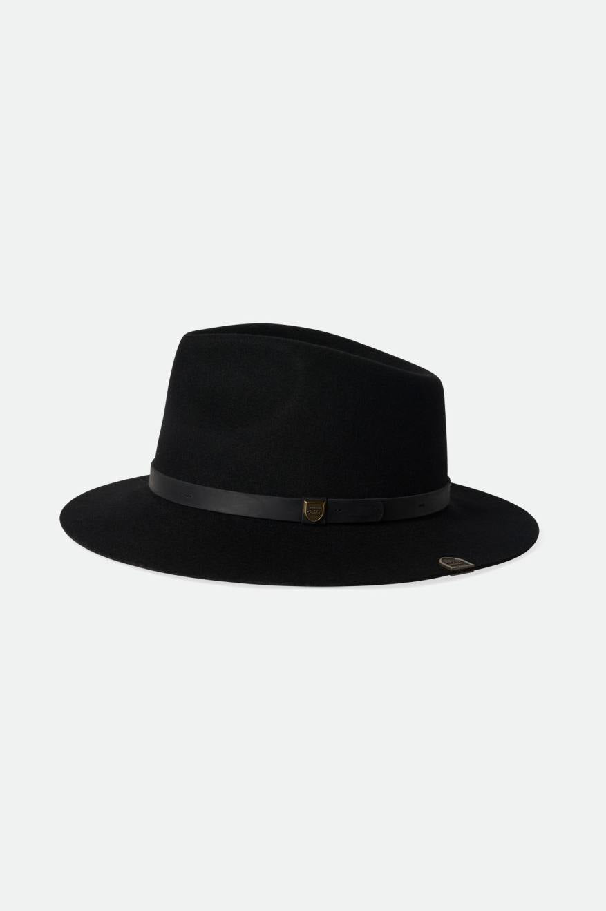 Fedoras Brixton Fender Jaguar Reverb Fedora Femme Noir | 68FALBRCD