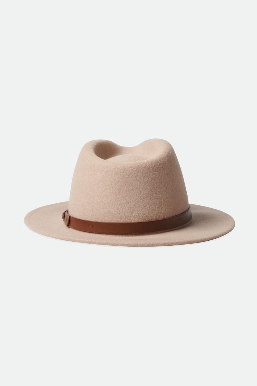 Fedoras Brixton Messer Fedora Femme Vert Clair | 51TEQIMPA