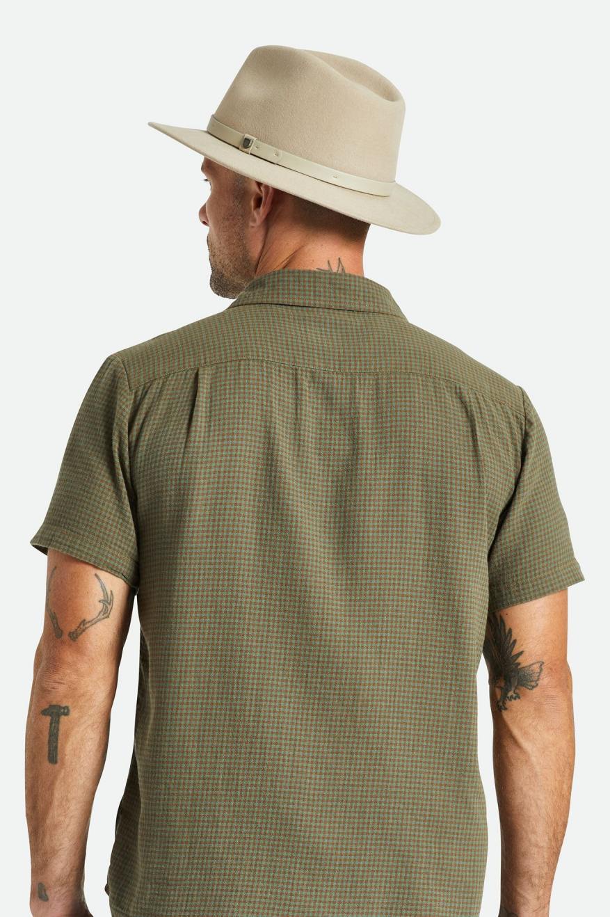 Fedoras Brixton Messer Homme Vert Clair | 02IPRSCJL