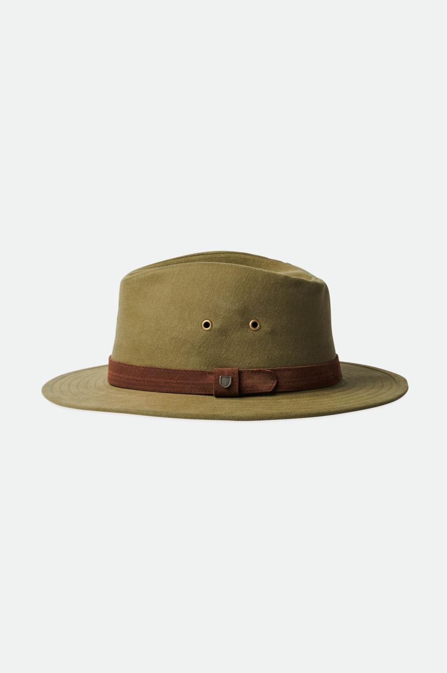 Fedoras Brixton Messer Utility Adventure Homme Vert Olive | 35ZSCMIAF