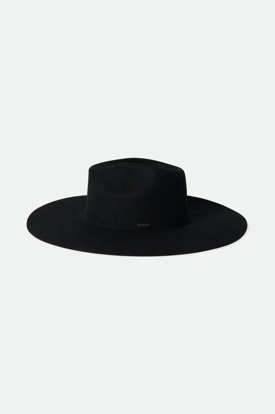 Fedoras Brixton Primrose Felt Fedora Femme Noir | 47ONCFTQP