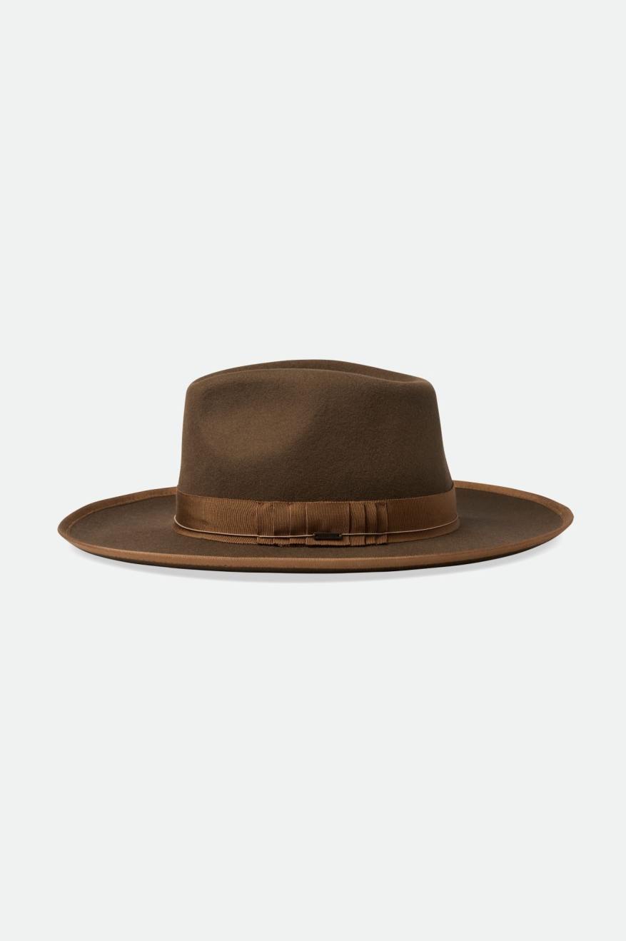 Fedoras Brixton Reno Fedora Femme Marron | 58OSTIKXN