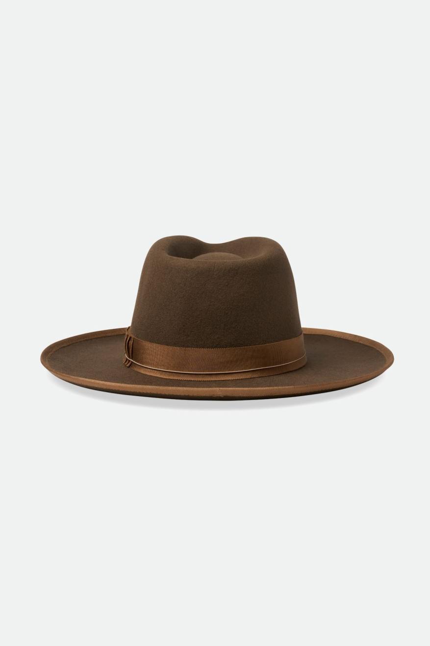 Fedoras Brixton Reno Fedora Femme Marron | 58OSTIKXN