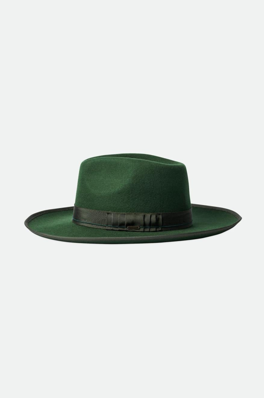 Fedoras Brixton Reno Fedora Femme Vert | 26EBLGTVD