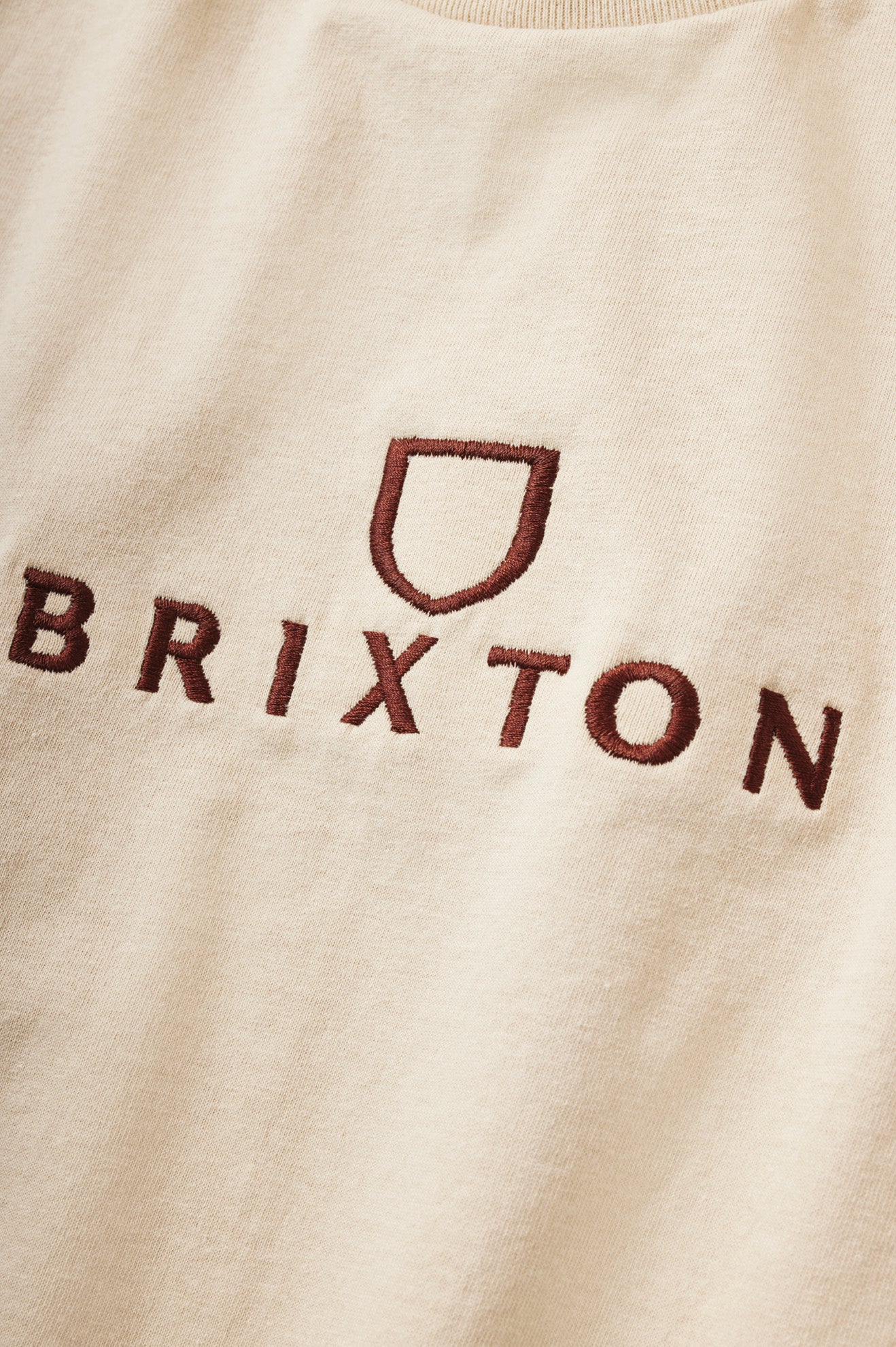 Hauts Brixton Alpha Thread S/S Standard Homme Blanche | 97LABWCFD