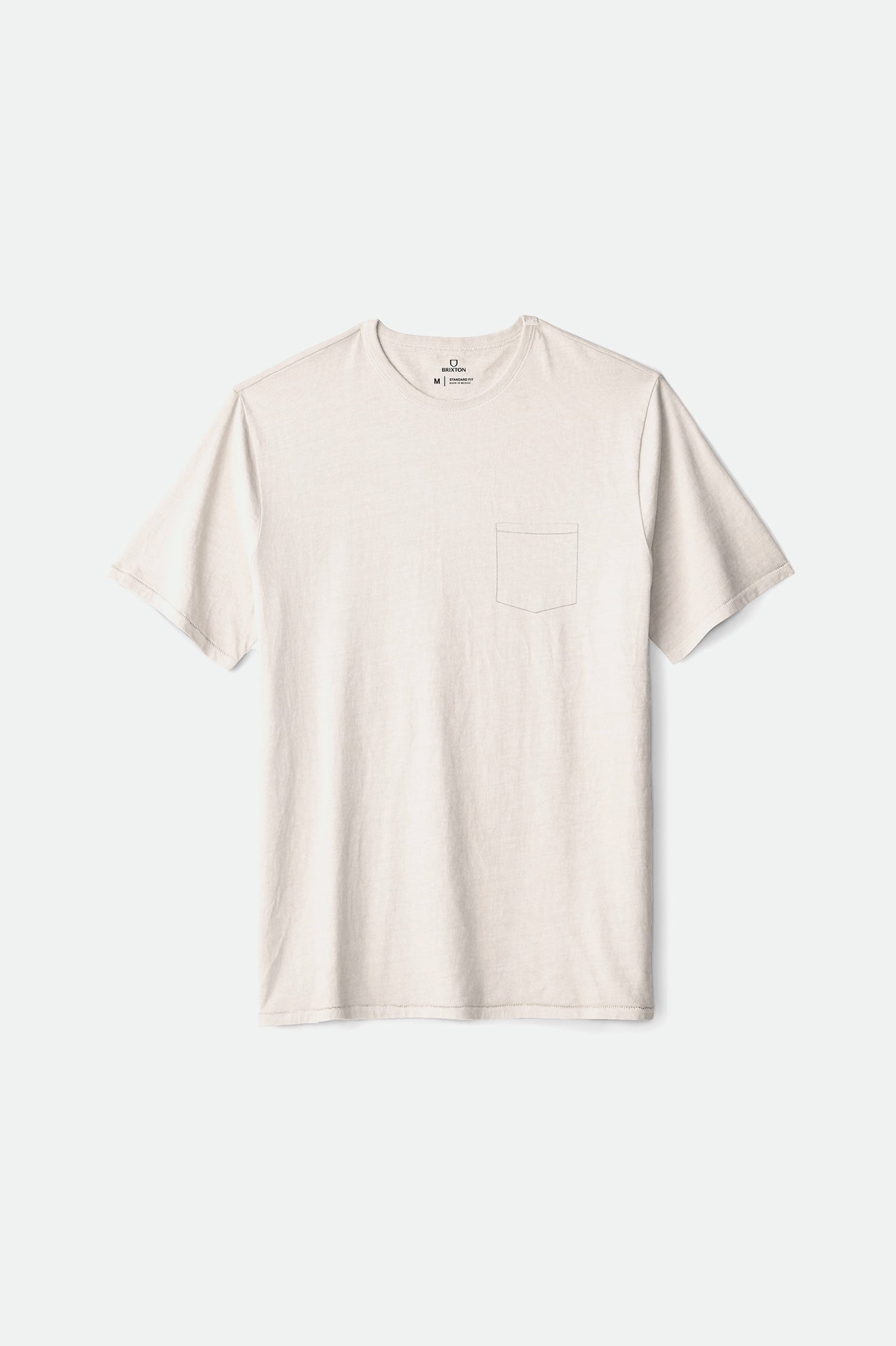 Hauts Brixton Basic S/S Pocket Homme Blanche | 87WQZPDHJ