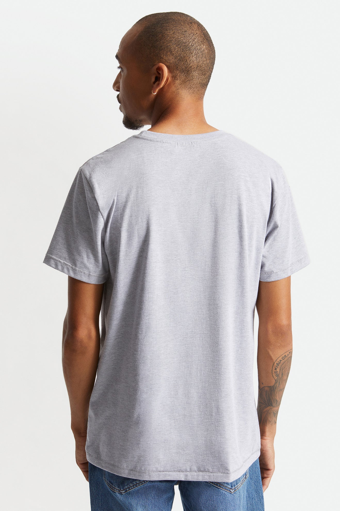 Hauts Brixton Basic S/S Tailored Homme Grise | 89EVHWONI