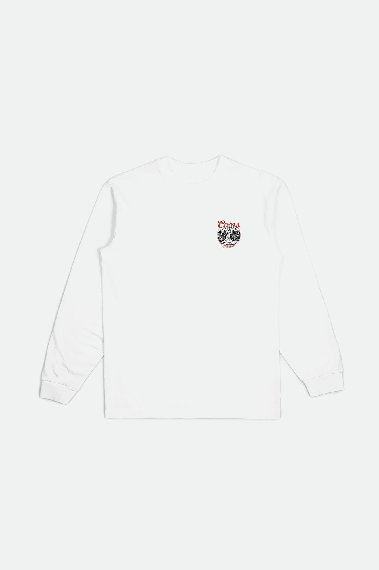 Hauts Brixton Coors Rocky L/S Standard Homme Blanche | 60EWPKXSD