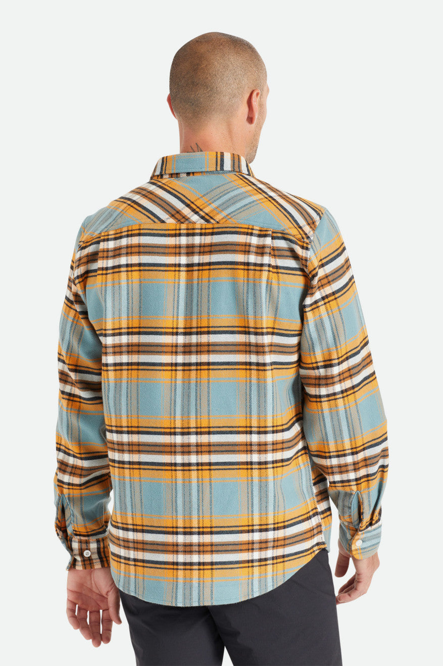 Hauts Flanelle Brixton Bowery Stretch L/S Utility Homme Orange | 02SCHJQPY