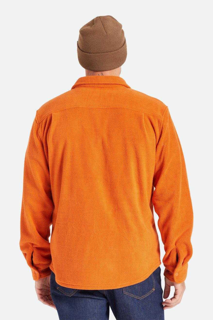 Hauts Tissés Brixton Bowery L/S Arctic Stretch Fleece Homme Orange | 43YMUDOPA