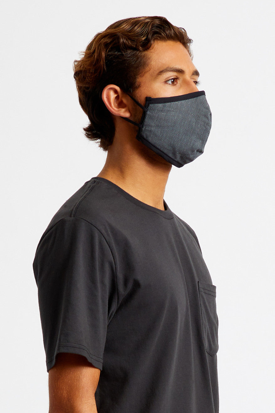 Masque Brixton Antimicrobial 4-Way Stretch Unisex Noir | 17AMOBWSV