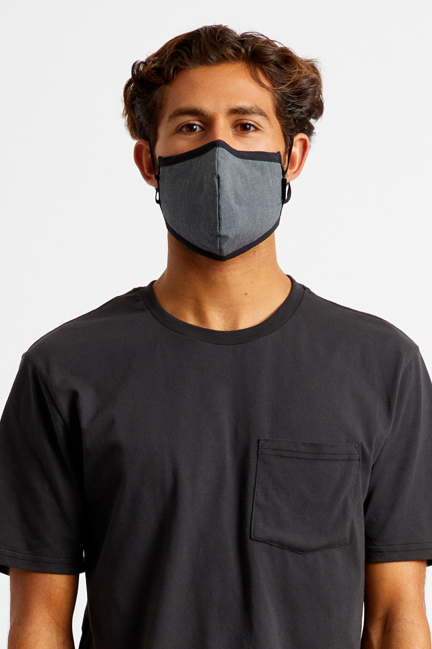 Masque Brixton Antimicrobial 4-Way Stretch Unisex Noir | 17AMOBWSV