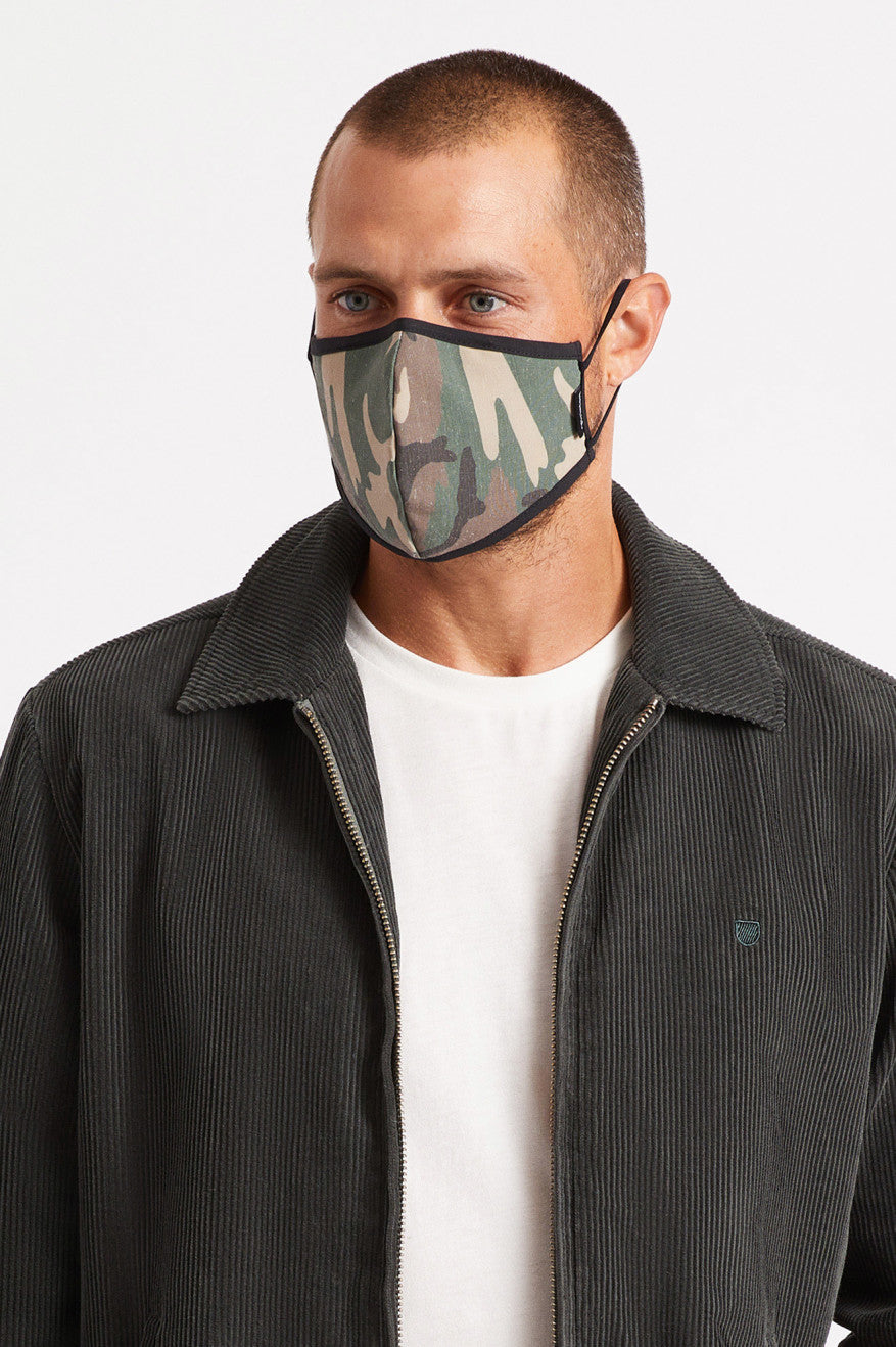 Masque Brixton Antimicrobial 4-Way Stretch Unisex Camouflage | 95ZFUVNYB