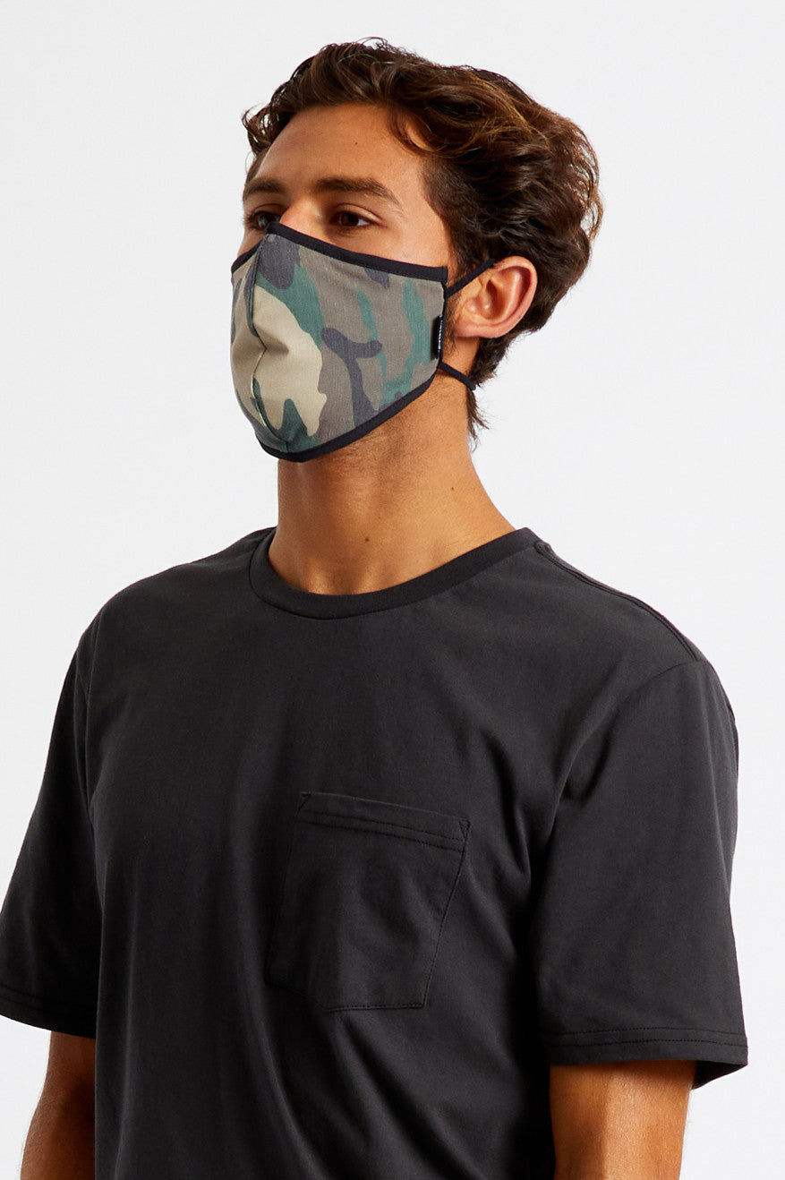 Masque Brixton Antimicrobial 4-Way Stretch Unisex Camouflage | 95ZFUVNYB