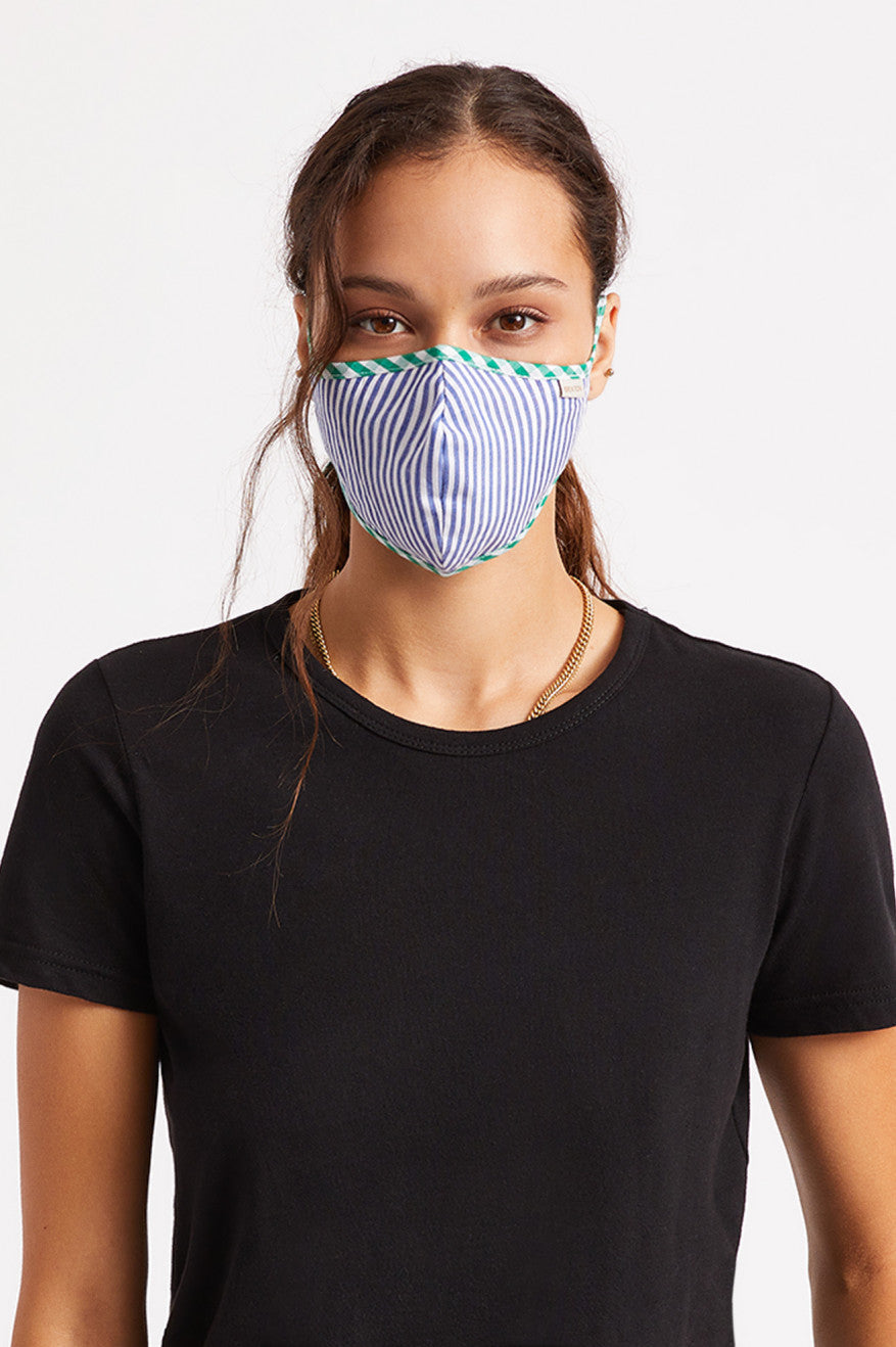 Masque Brixton Legere Antimicrobial Unisex Bleu | 23XMUBQTR