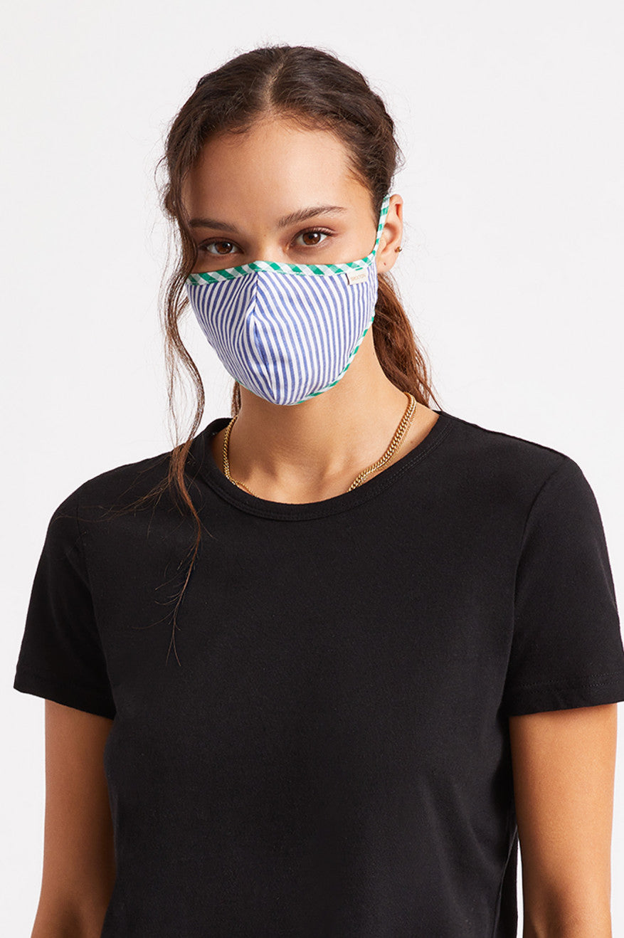 Masque Brixton Legere Antimicrobial Unisex Bleu | 23XMUBQTR