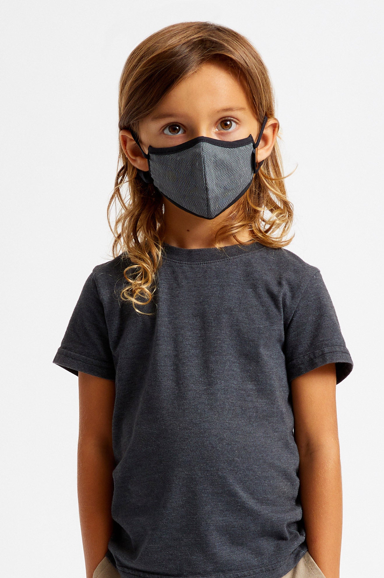 Masque Brixton Youth Antimicrobial Unisex Noir | 62XJKIHDF