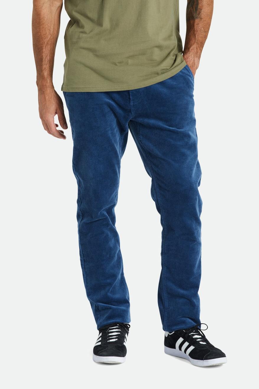 Pantalon Brixton Choice Chino Regular Homme Bleu | 64DRBYZAI