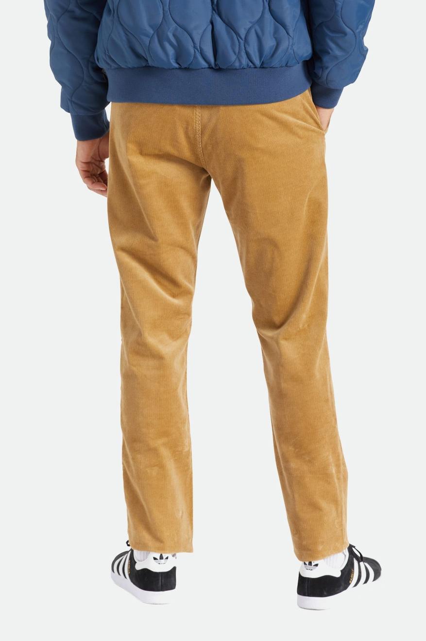 Pantalon Brixton Choice Chino Regular Homme Kaki | 74HERBXYF