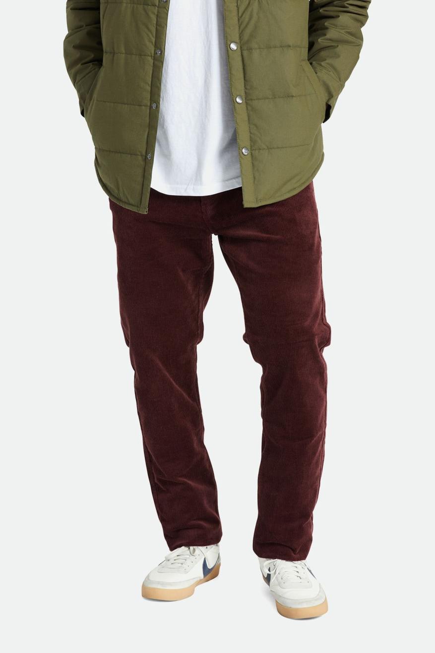 Pantalon Brixton Choice Chino Regular Homme Rouge | 78CJOZXRM