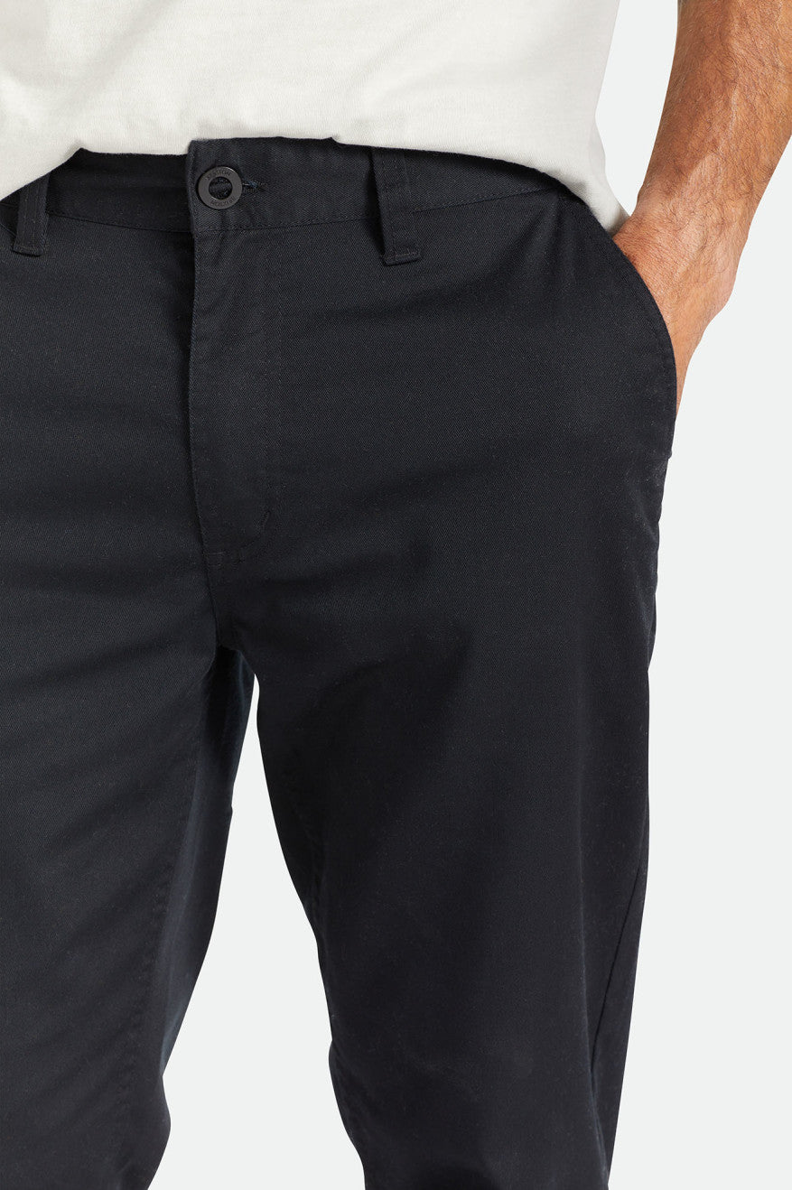 Pantalon Brixton Choice Chino Regular Homme Noir | 86GMRPZHO