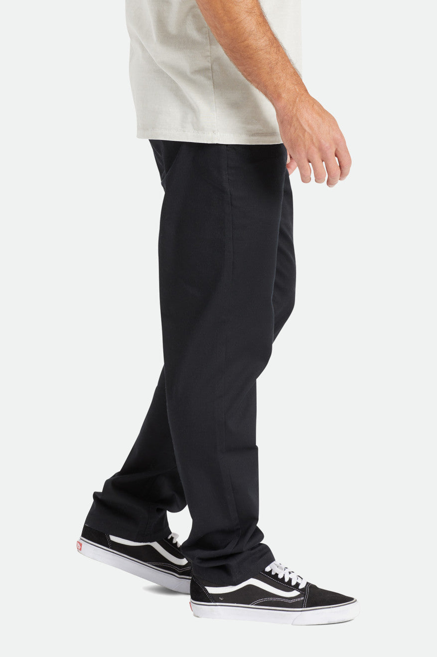 Pantalon Brixton Choice Chino Regular Homme Noir | 86GMRPZHO