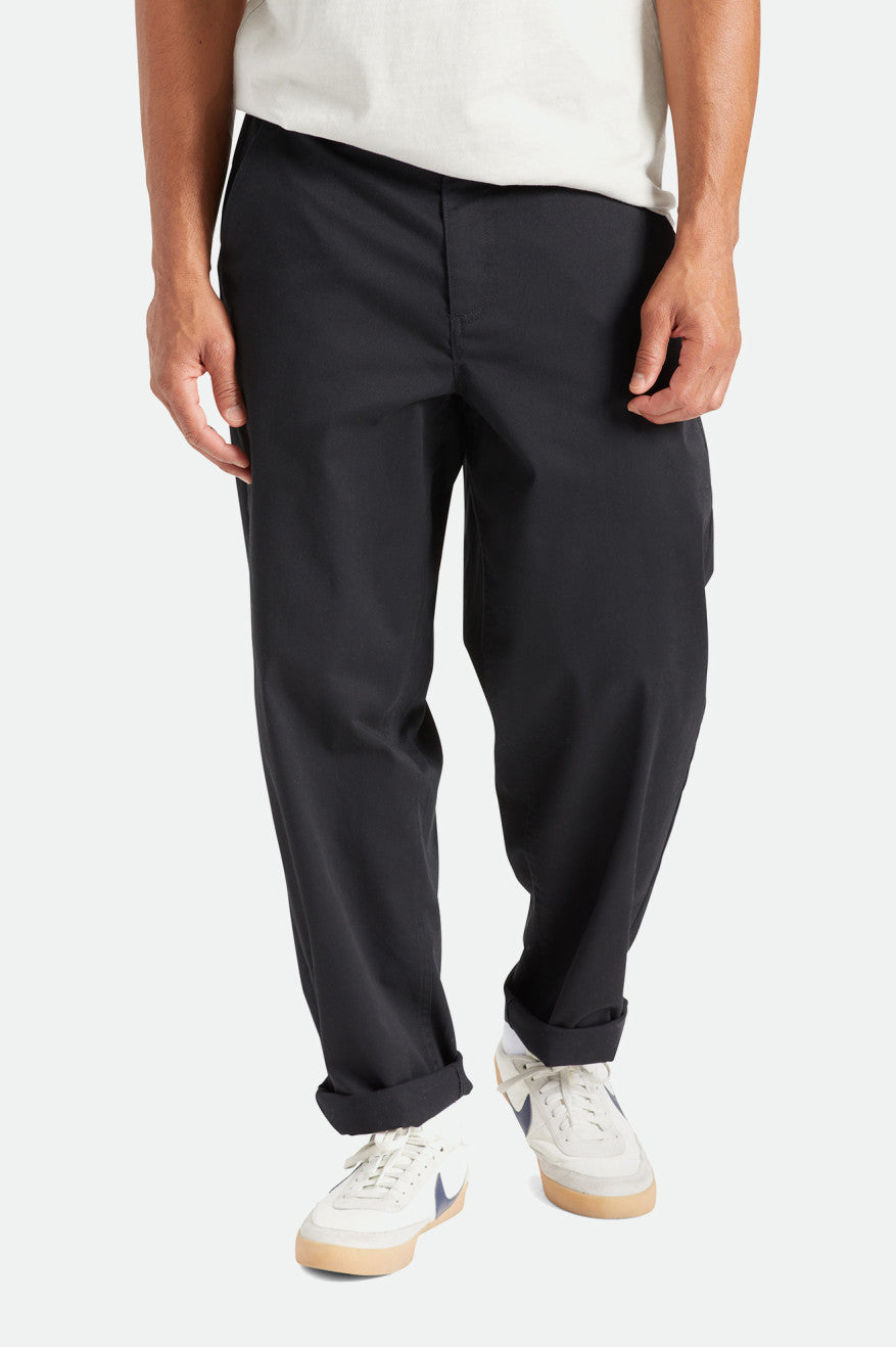 Pantalon Brixton Medina Homme Noir | 84YGNCOXM