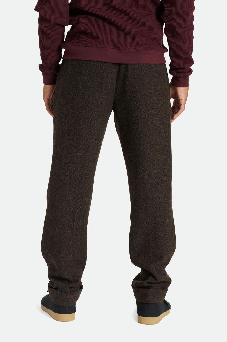 Pantalon Brixton Regent Reserve Trouser Homme Marron | 43TJVLHZX