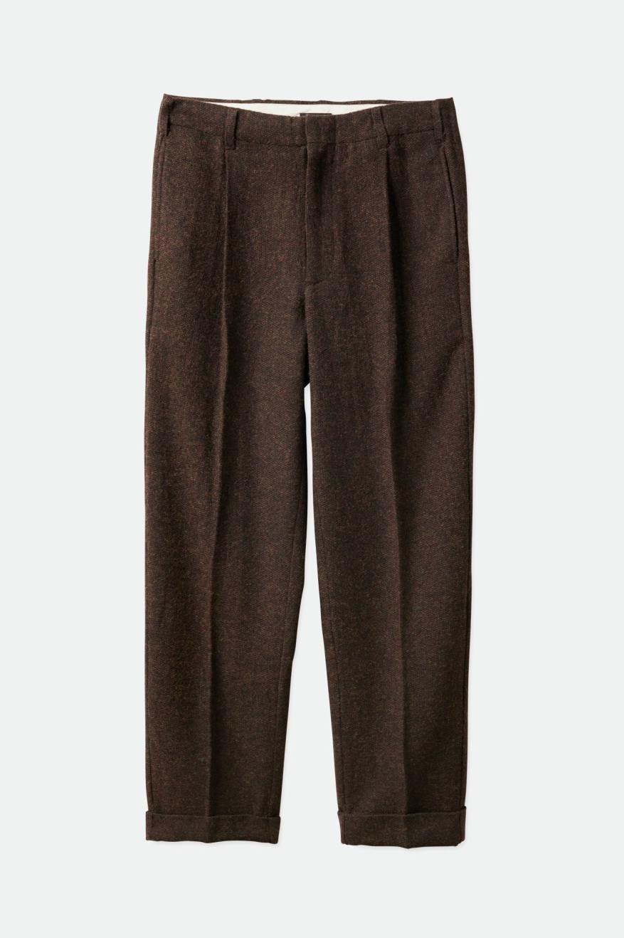 Pantalon Brixton Regent Reserve Trouser Homme Marron | 43TJVLHZX