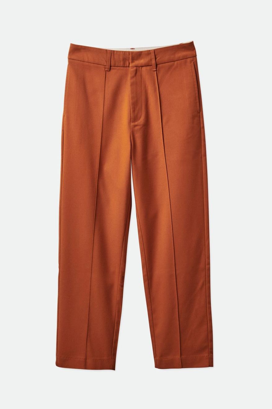 Pantalons Brixton Retro Trouser Femme Orange | 27BIGVXWN