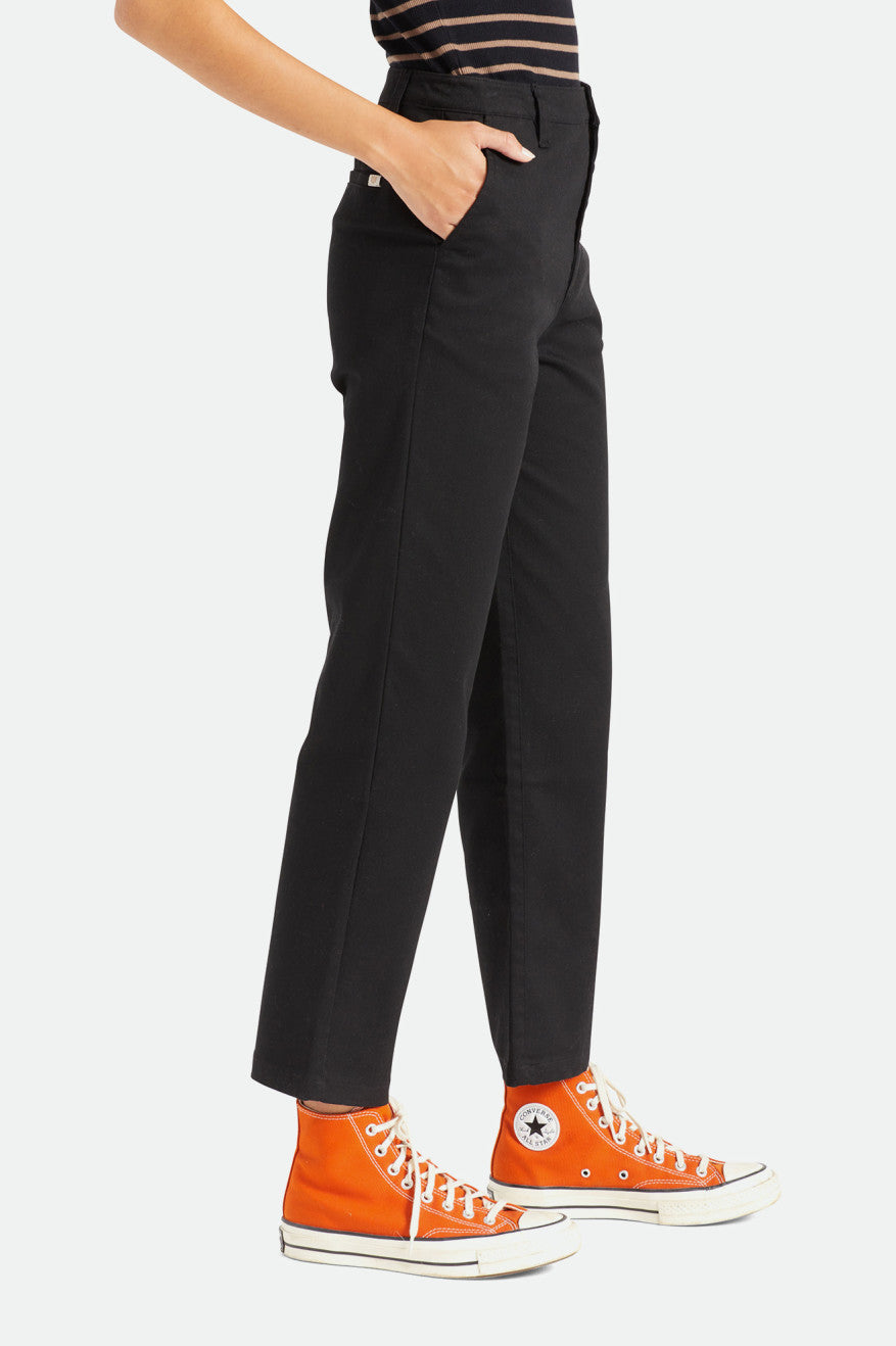 Pantalons Brixton Victory Femme Noir | 54YJPOBXS