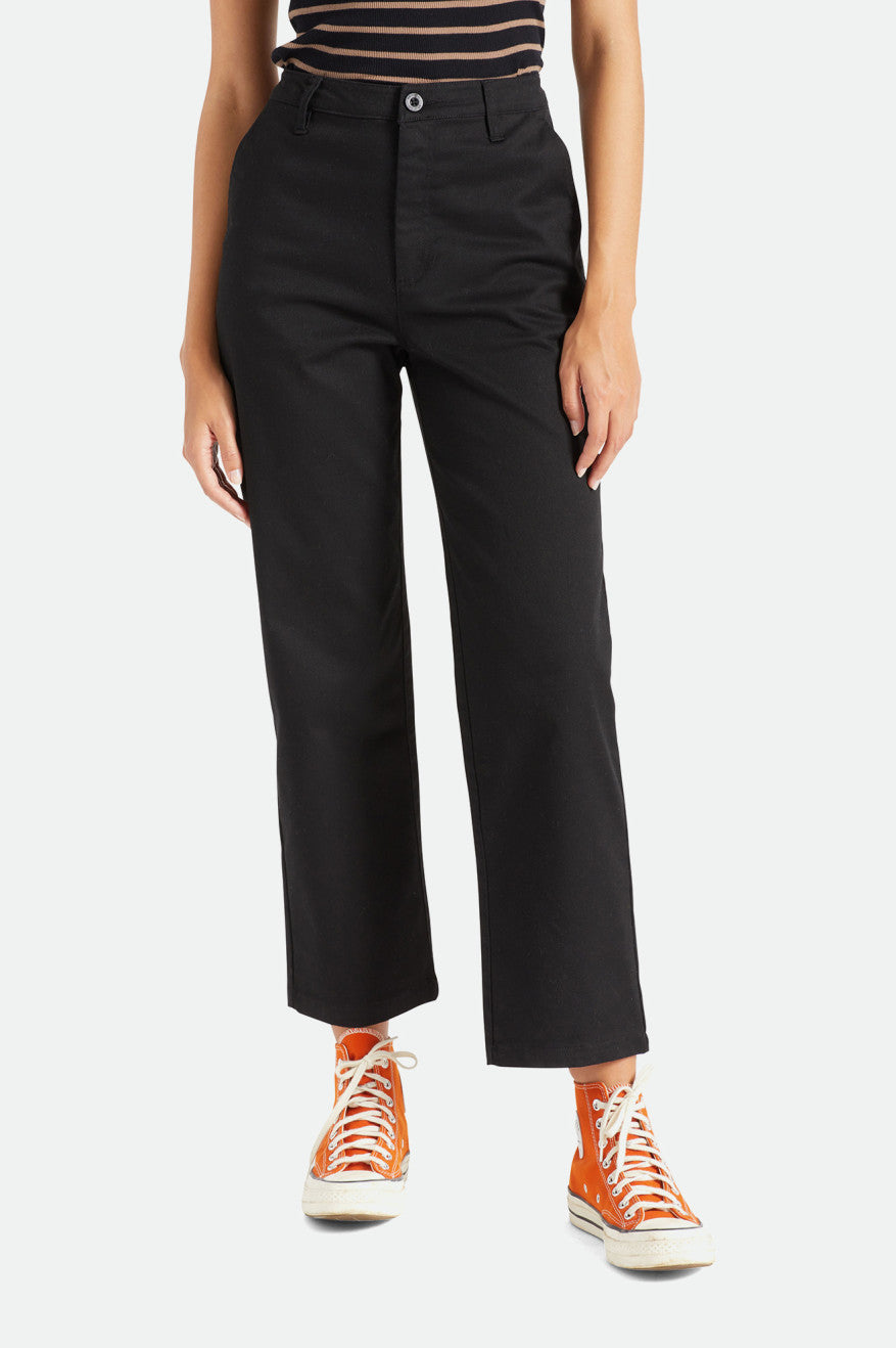 Pantalons Brixton Victory Femme Noir | 54YJPOBXS