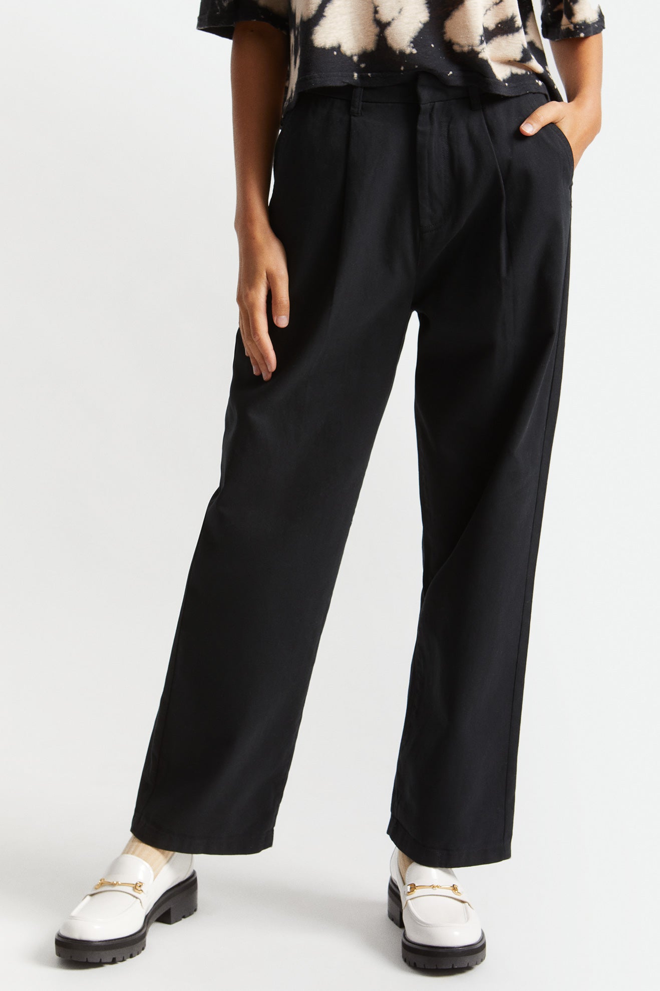 Pantalons Brixton Victory Trouser Femme Noir | 25EBFLTXD