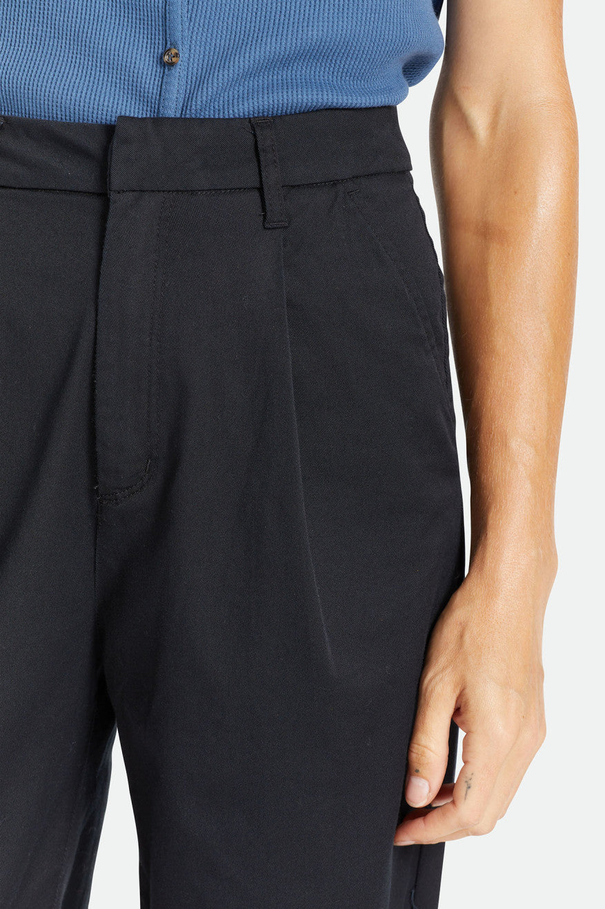 Pantalons Brixton Victory Trouser Femme Noir | 51USYLDWK