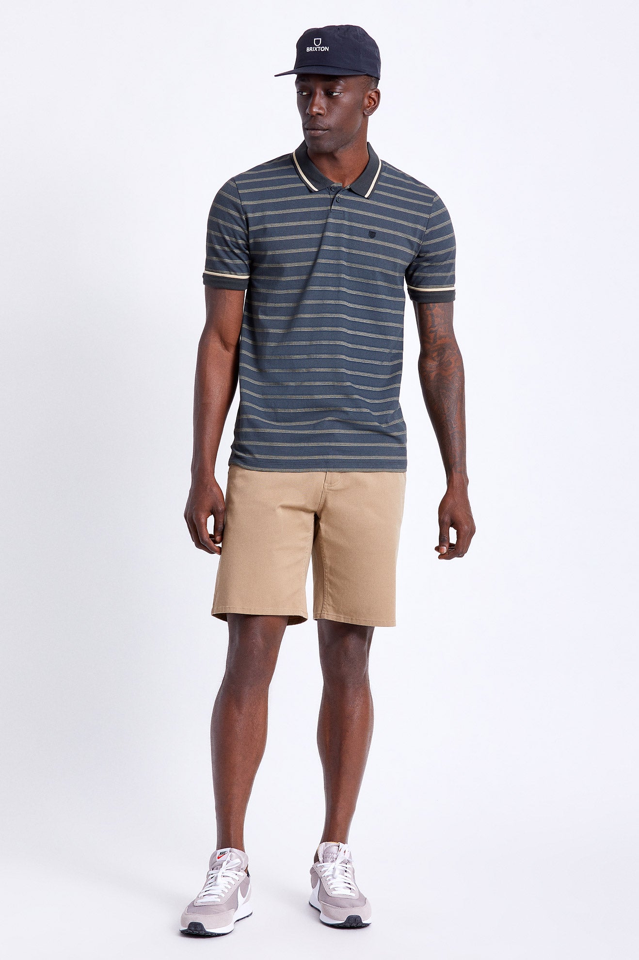 Shorts Brixton Choice Chino Homme Kaki | 23PIHJCOV