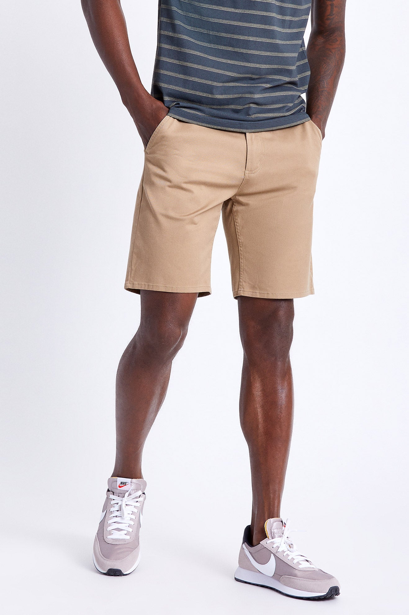 Shorts Brixton Choice Chino Homme Kaki | 23PIHJCOV