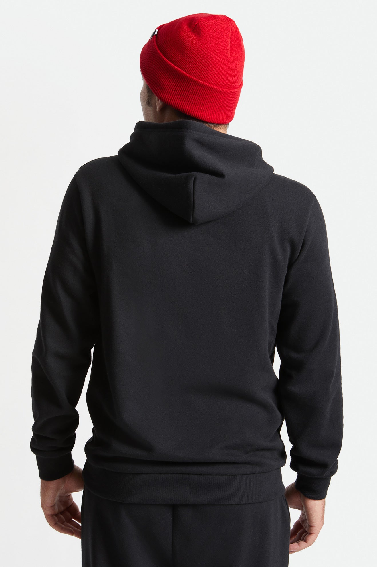 Sweat À Capuche Brixton Alton Homme Noir | 85ATHRDEG