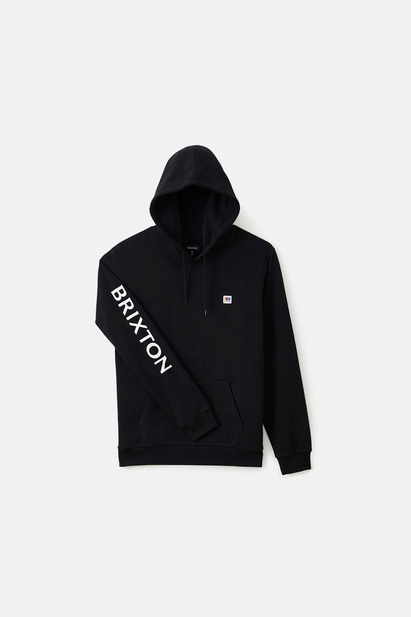 Sweat À Capuche Brixton Alton Homme Noir | 85ATHRDEG