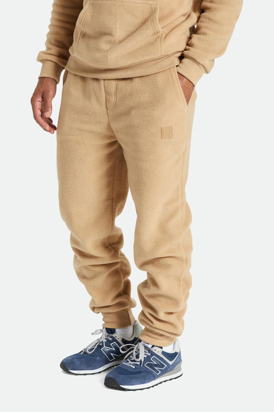 Sweat À Capuche Brixton Blanket Fleece Jogger Homme Beige | 70XZRWUPY