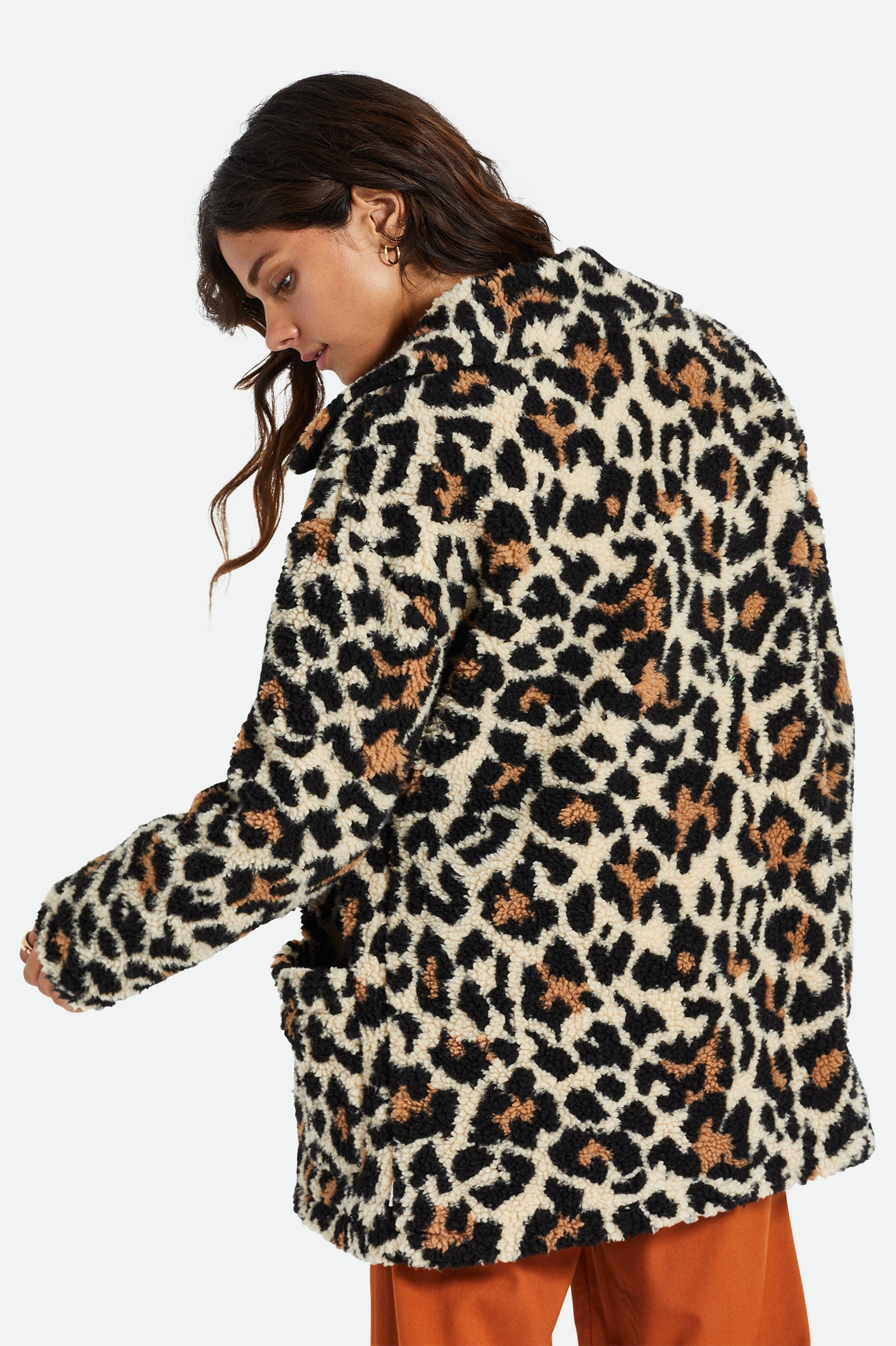 Vestes Brixton Bern Femme Leopard | 30FOKAUZR