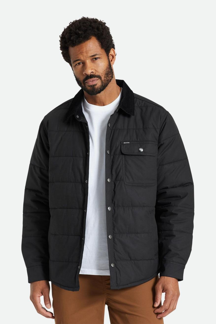 Vestes Brixton Cass Homme Noir | 02YRQPXUJ