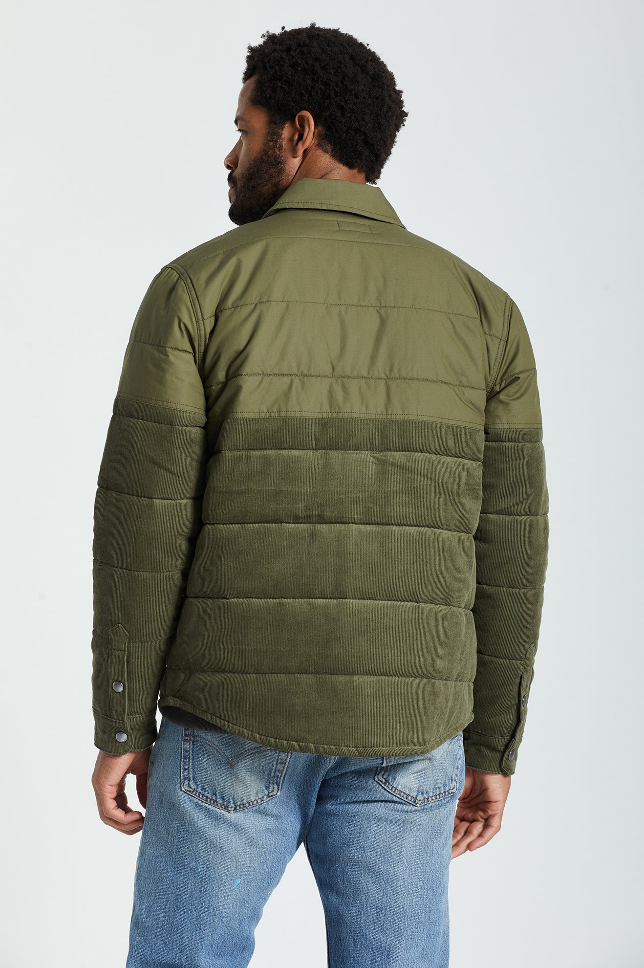 Vestes Brixton Cass Homme Vert Olive | 98YAFQHIB